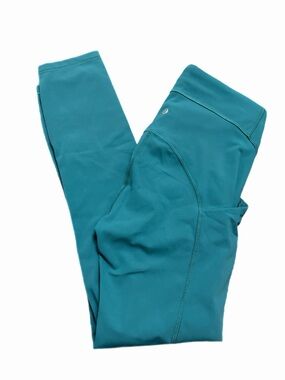 Lululemon Power Thru High Rise Crop 23"
(Teal Lagoon) Size 4